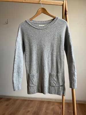 Barbour Priory Crew Wool Blend Womens Sweater Size UK