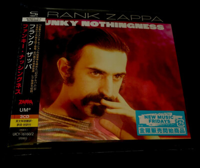 Frank Zappa  Funky Nothingness  SHM-CD Japan 3 CD Box Set ***US SELLER***