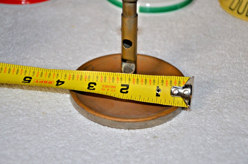 Vintage Antique Brass Ships Telegraph Cigar Cutter Ashtray, Salesman Sample? - Picture 2 of 3