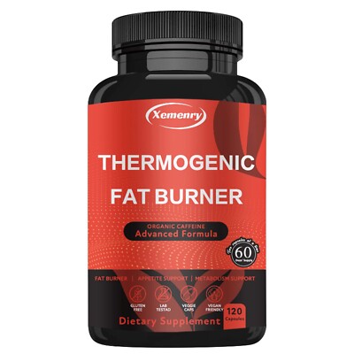 Thermogenic Fat Burner Capsules -Improve Energy Levels,Alertness and Weight Loss