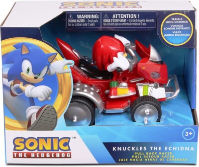 Sonic The Hedgehog Sega All-Stars Racing Pullback Racers Knuckles Vehicle