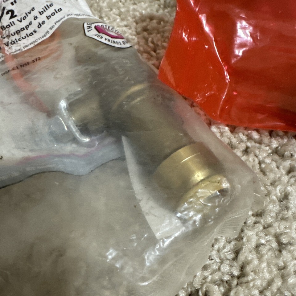 Plumbing Fittings Lot Of 16 Various Couplings, Unions, & Valves (Worth