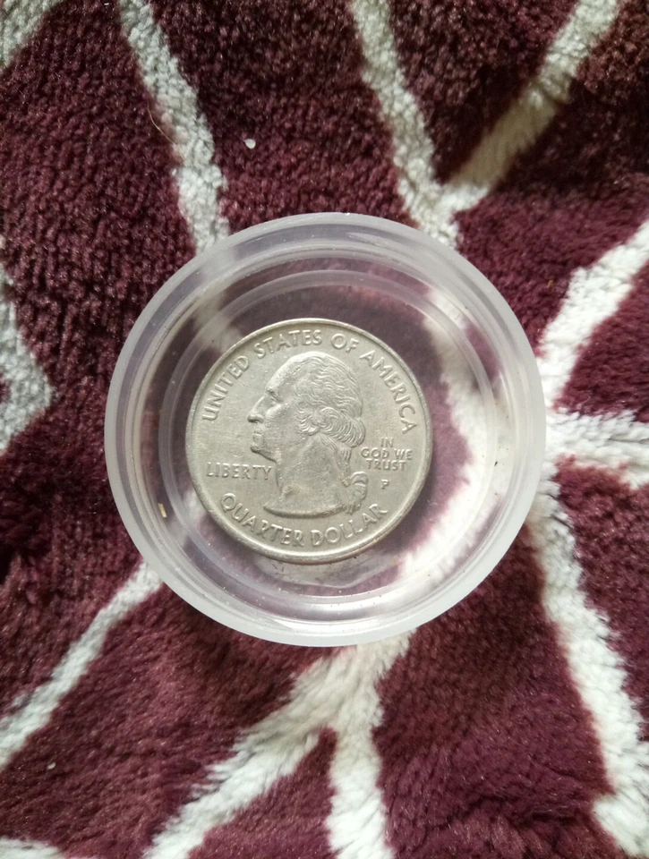 1999 Connecticut U.S State Coin Struck On A Sacagawea Planchette, Extremely Rare - Image 3 of 4