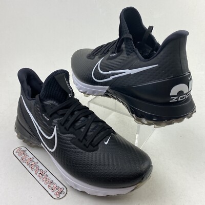 Nike Air Zoom Infinity Tour Flyknit Golf Shoes Mens Sz 8 Black