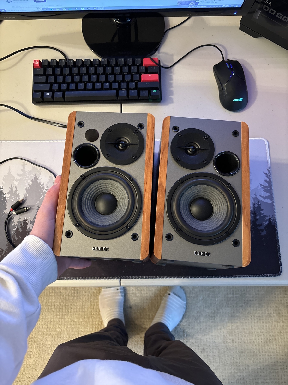 Edifier R1280T Powered 42 W Bookshelf Speakers 875674001345 eBay