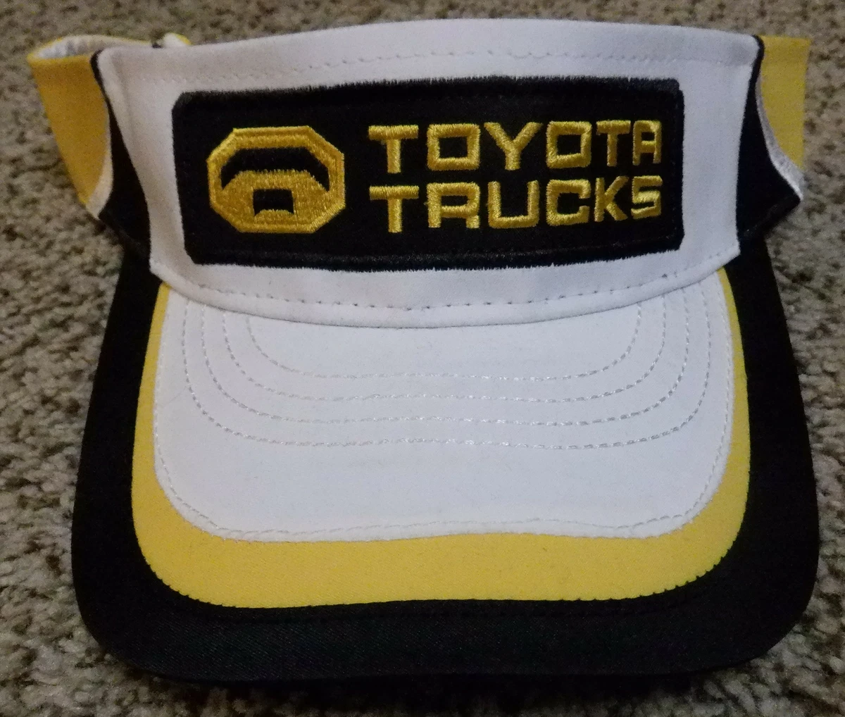 Toyota Trucks Tundra Fishing Team Visor Hat Cap BASS Hook and Loop