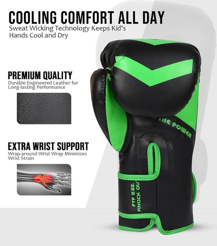 Exxact Sports Knockout Youth Boxing Gloves for Kids  (3-15 Years) - Afbeelding 17 van 75