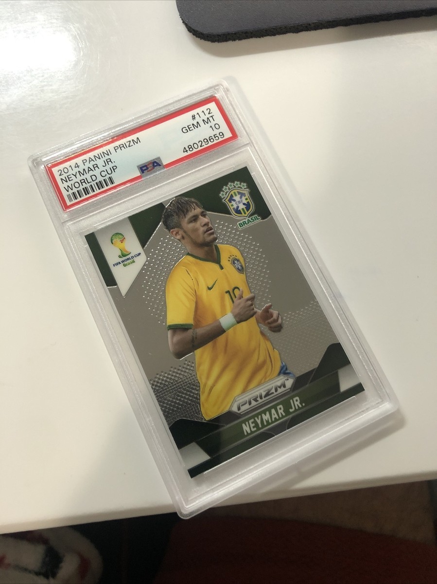 2014 Panini Prizm World Cup Neymar Jr. #112 PSA 10 Gem Mint 2014 Panini Prizm World Cup Neymar Jr. #112 PSA 10 Gem Mint