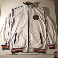 NWT New York Knicks Mens Sizes M-L-Tall Majestic Track Jacket