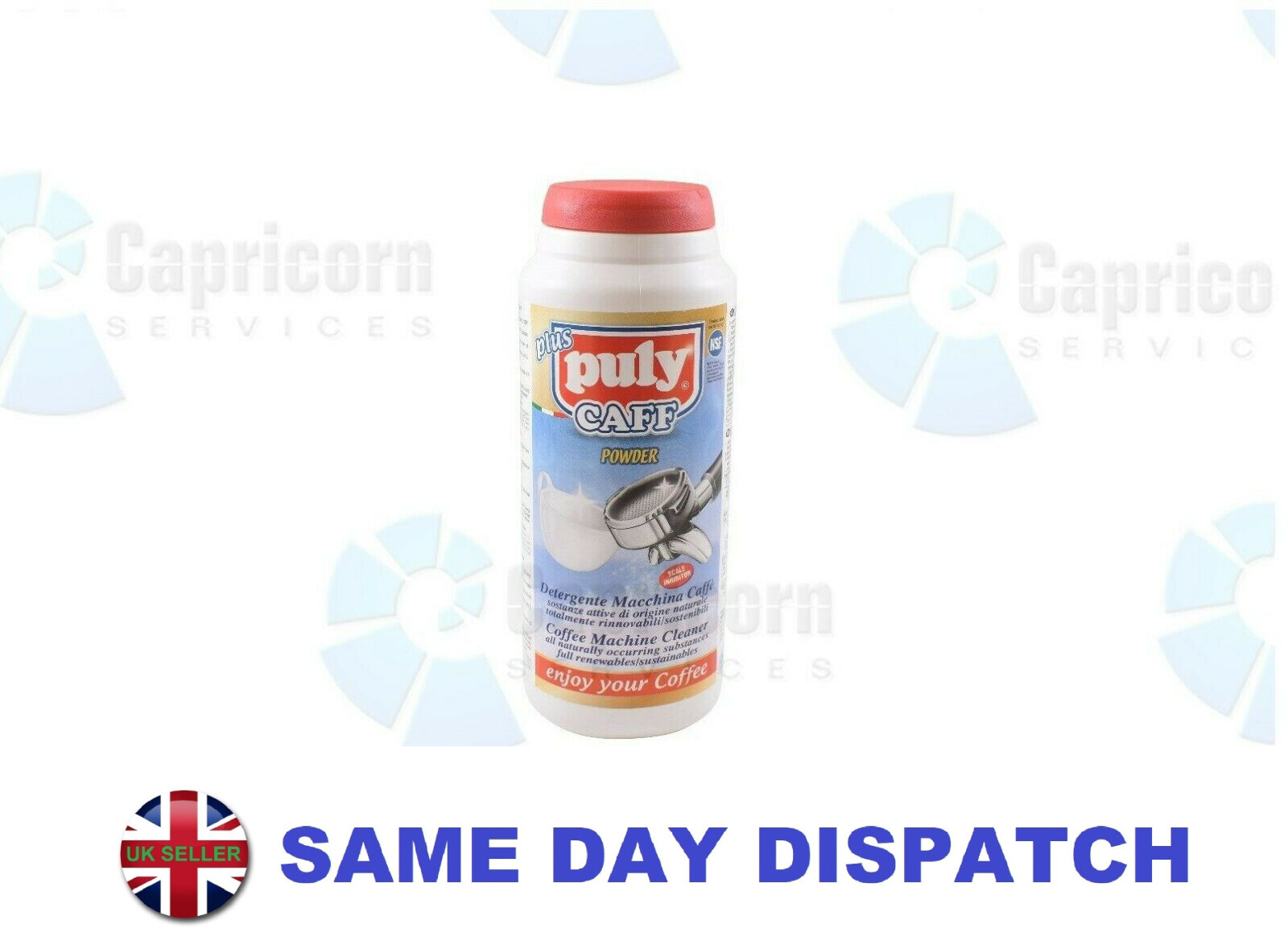 PULY CAFF PLUS GROUP HEAD & COFFEE ESPRESSO MACHINE CLEANING POWDER