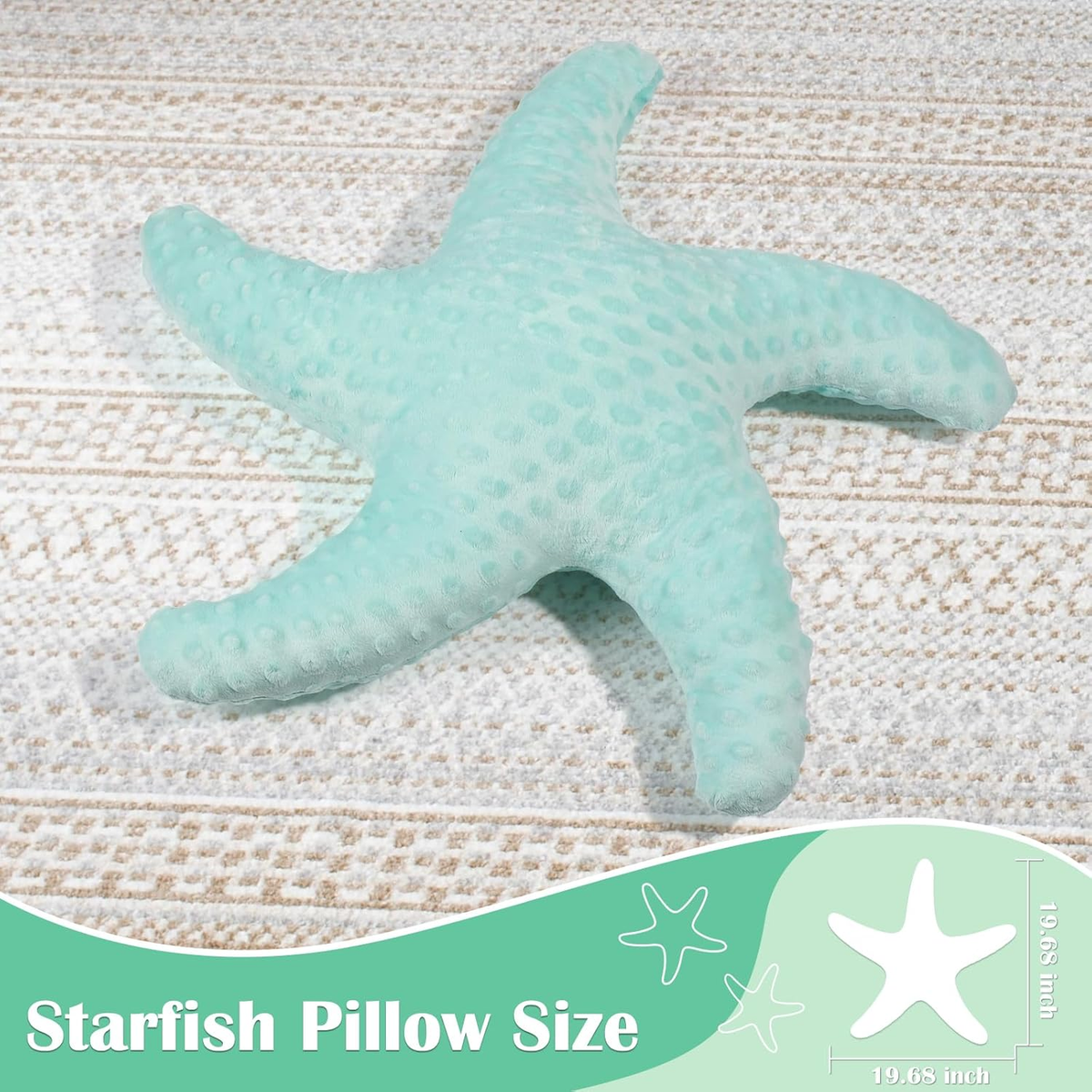 Starfish Pillow Starfish Shaped Throw Pillow Coastal Decorative