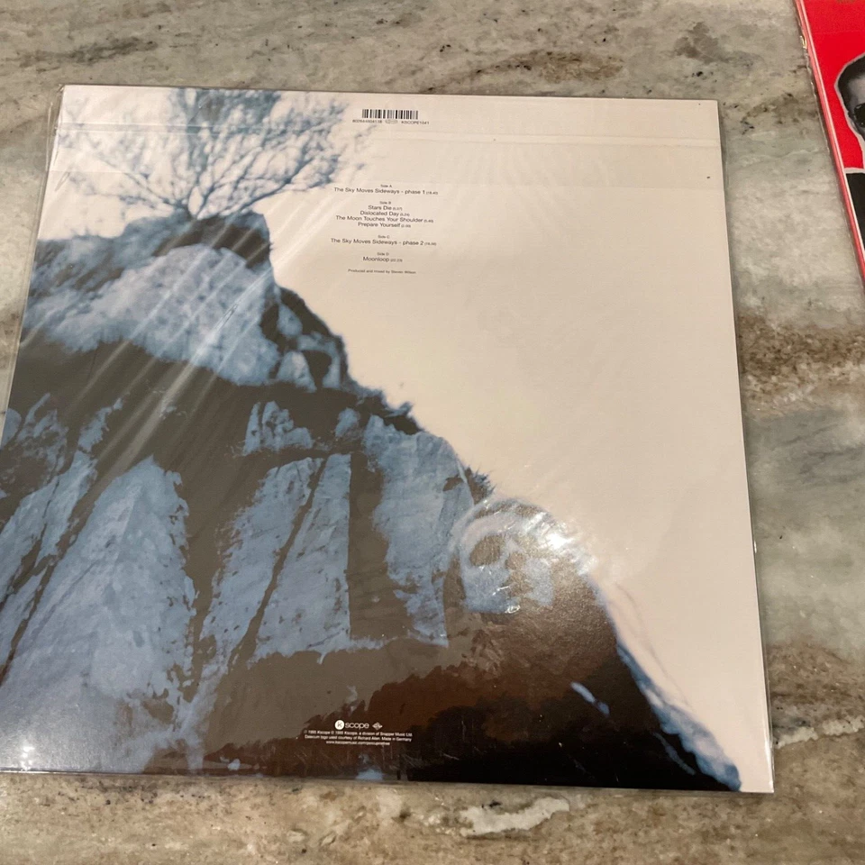 PORCUPINE TREE 2LP THE SKY MOVES SIDEWAYS 2019 LIMTED ED. RED VINYL REMASTER - Image 2 of 2