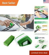 Wiper Repairer, Car Windshield Wiper Regroover Tool, Portable ABS Vehicle Wip...