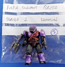 Halo Mega Bloks Purple Covenant Brute Minifigur mit Waffe - Serie 2 (3)