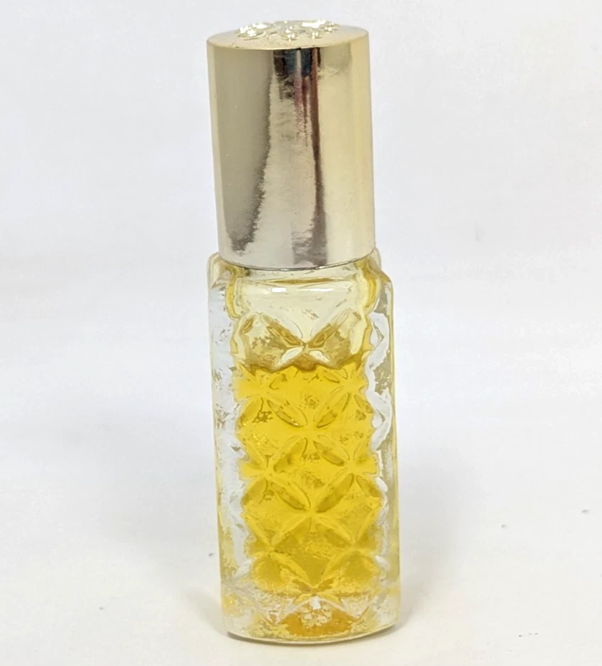 Vintage 1970s Avon Somewhere Perfume Rollette .33 oz Clear Glass Original Box - Image 2 of 4