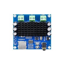 Bluetooth 5.0 TDA7297 Digital Power Amplifier Board 2x15W Stereo Audio TF AUX