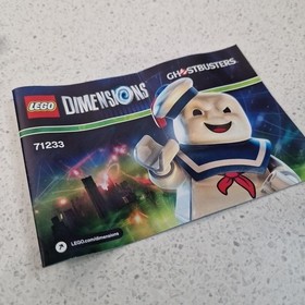 Lego Dimensions 71233 Ghostbusters Stay Puft Fun Pack Boxed Complete Set 