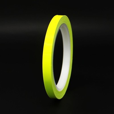 10m Zierstreifen 7mm Neon Gelb Auto Motorrad Folie Dekorstreifen Seitenstreifen