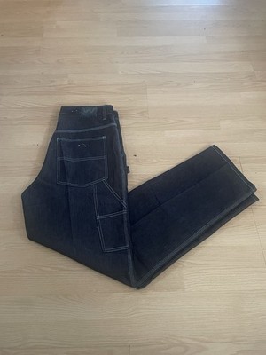 Vtg Webs Jeans Mens Size 34X34 Carpenter Baggy Denim Streetwear Skate Y2K