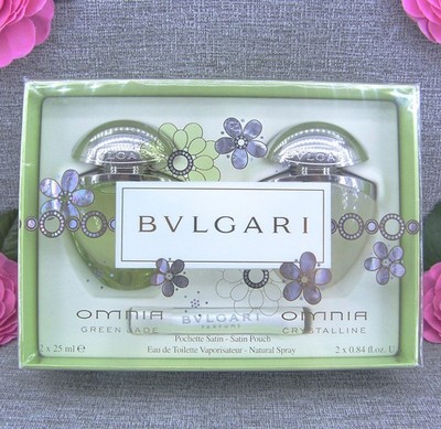 Bvlgari Omnia Green Jade, Bvlgari Omnia Crystalline   50 ml Eau de Toilette Set