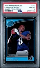 2018 PANINI DONRUSS SILVER PRESS PROOF #317 LAMAR JACKSON ROOKIE 100/100 PSA 8