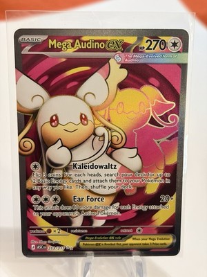 Mega Audino ex Ultra Rare ME: Ascended Heroes 253/217 NM