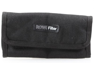 Rowi  Filtertasche 6 Filter max. Ø77mm Aufbewahrungstasche Tasche Filteretui 