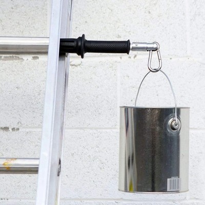 Mac Allister Ladder Bucket Hook Hands Free Tool Lightweight Metal Window Cleaner