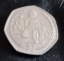 1997 Isle Of Man  50p  (small size) - Philip McCallen 