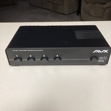 AVX Audio AVX-1600 4 Zone Stereo Speaker Selector Switch
