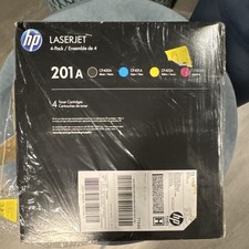 HP 201A Genuine Toner Cartridge 4-Pack CF400A CF401A CF402A CF403A