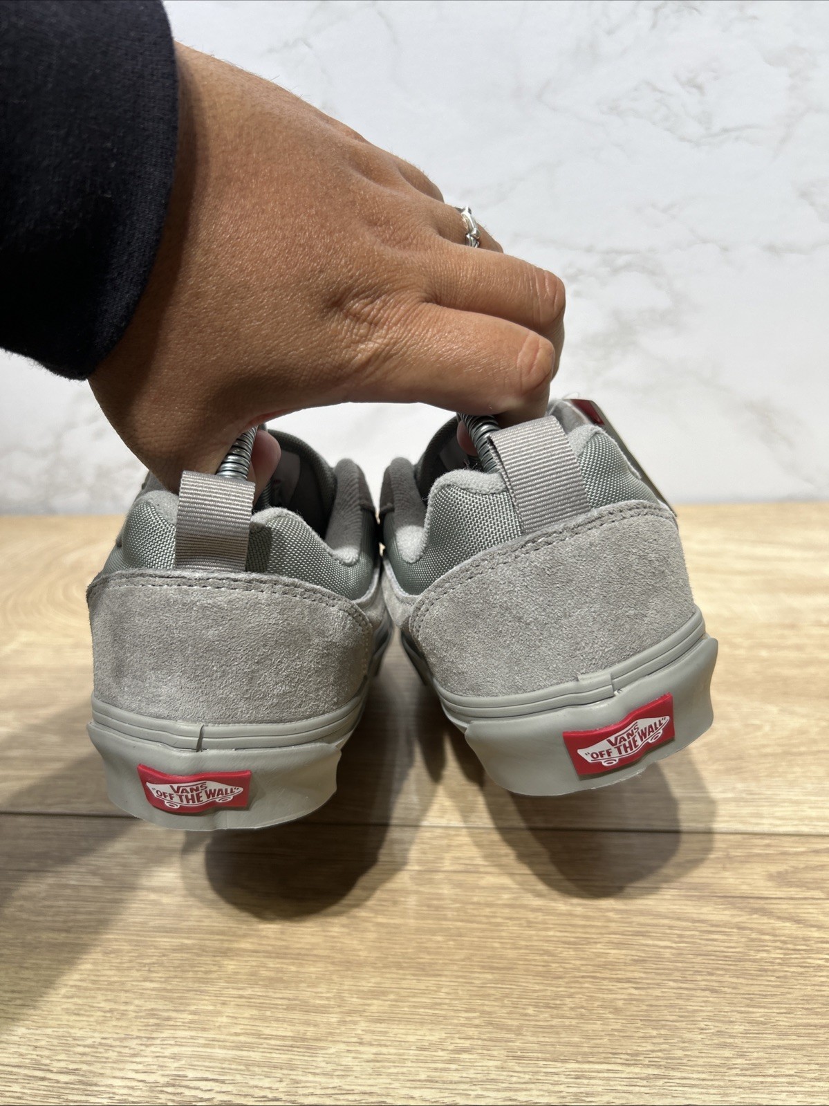 Vans Knu Skool Cordura Mix Suede Grey Men Skate Shoes VN000CRPBXC Sz 7.5 New thumbnail 7