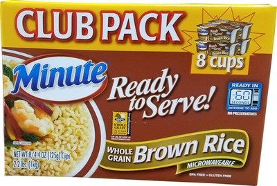 Brown Rice Cup (8 x 4.4 OZ Cups), 35.2 Ounce