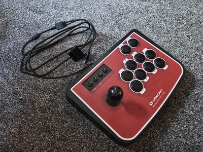Controller Lioncast Arcade Fighting Stick für Plastation 2, PC guter Zustand 