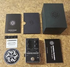 Darkglass Harmonic Booster Clean Preamplifier Bass Guitar Effects Pedal w/ Box