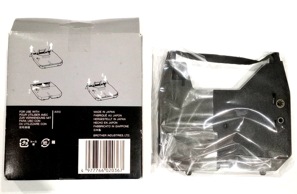 Brother Nylon Ribbon 1032  For Use with AX10 Genuine New in box - Image 2 of 4