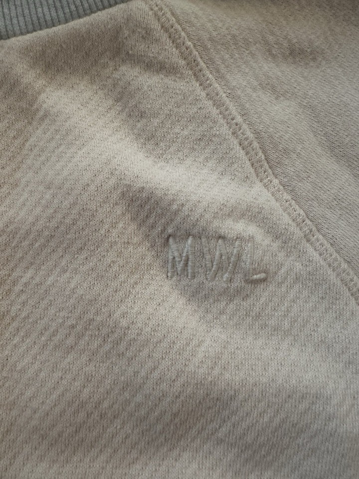 Madewell Color Block Cropped Sweatshirt Size Medium Great For Spring ...