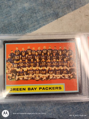 1962 Topps #75 Packers Team - Picture 3 of 3