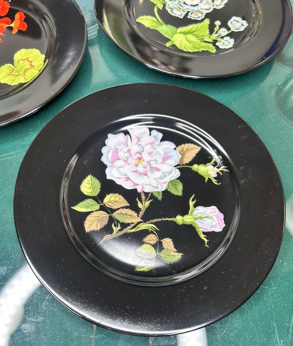 全8枚Tiffany&Co.ティファニー Mrs.Delany'sFlowers TIFFANY & CO. MRS. DELANY'S FLOWERS Plate 4 Piece Set Box SYBIL