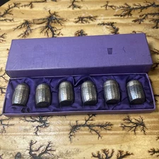 Individual Place Setting Salt and Pepper Sterling Silver Silvercraft Specialty 