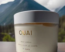 New OUAI Body Cream St. Barts Body Cream Cupuaçu Butter 3.4 oz Travel size