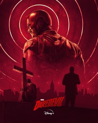 24x36 Daredevil Poster (AI Upscaled) *READ DESCRIPTION*