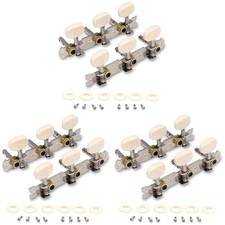 3X Vintage Guitar Tuning Pegs Gold Plated Machine Heads Tuning Keys Tuners5989