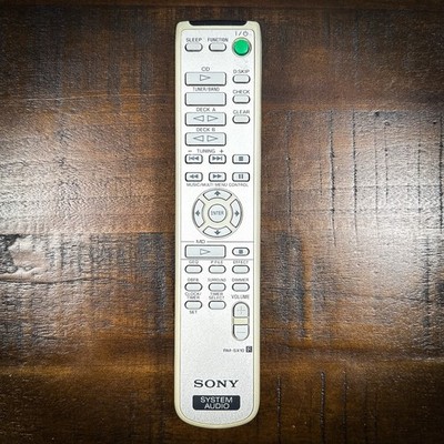 Sony RM-SX10 Audio System OEM Remote Control Genuine HCDNX1 MHCNX1 STRNX1 TESTED