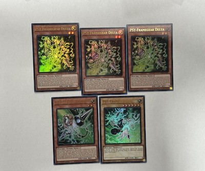 Yugioh! PSY-Framegear Delta Gamma Driver RA05-EN007 EN-002 EN-006 Ultra Rare NM