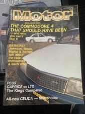 #4 Modern Motor Car Magazine 1981 September Commodore 4 Cylinder Bathurst Ltd