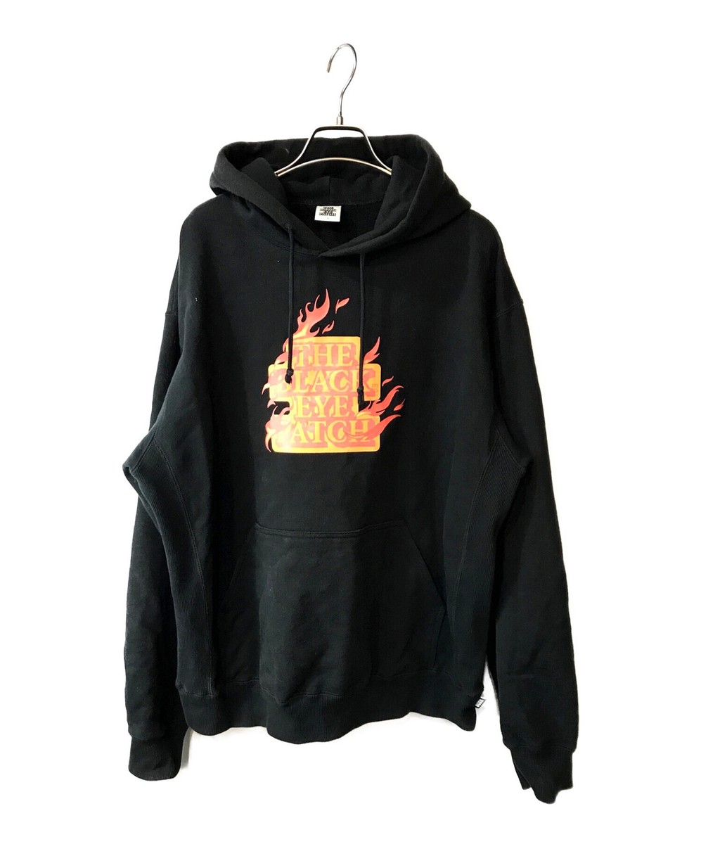 THE BLACK EYE PATCH BURNING OG LABEL HWC HOODIE Size: L Black Men 