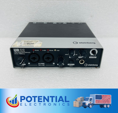 Steinberg UR22 USB Audio Interface 24-Bit/192KHZ (Unit Only) w/ Free Shipping