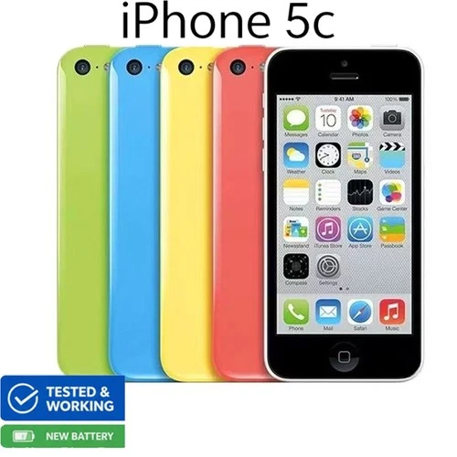 Apple iPhone 5c - 8GB, 16GB, 32GB - ALL COLORS Unlocked - product listing photo