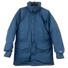 VTG 90s USA-Made The North Face Mens L Down Parka Jacket Winter Coat Blue *Read